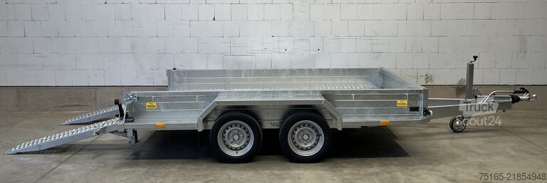 Mašinų transportavimo priekabos ir ekskavatorių priekabos Saris Magnum Explorer 3500 Force one Maschinentranspor