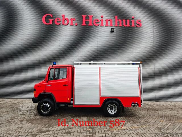 Пожежна машина Mercedes-Benz 814 DA 4x4 Manual Gerbox Service books!
