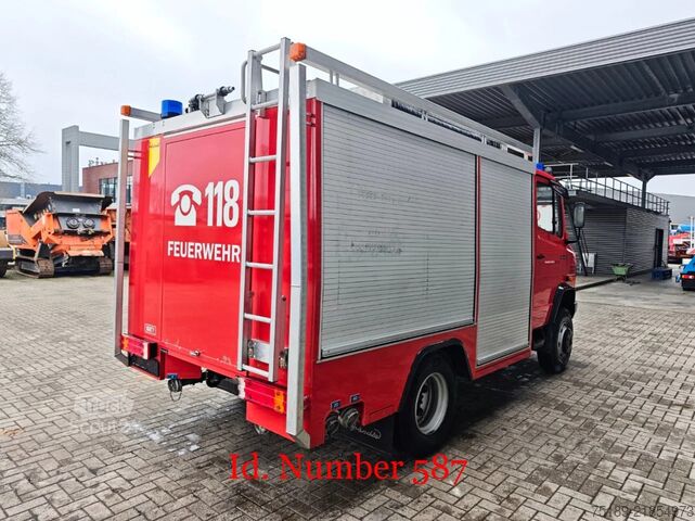 Brandbil Mercedes-Benz 814 DA 4x4 Manual Gerbox Service books!