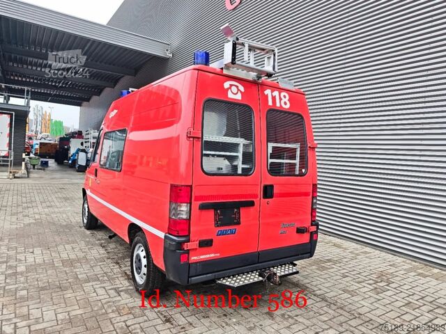 Furgon blaszak Fiat Ducato Maxi 2.8  4x4 14.000 KM Feuerwehr L...