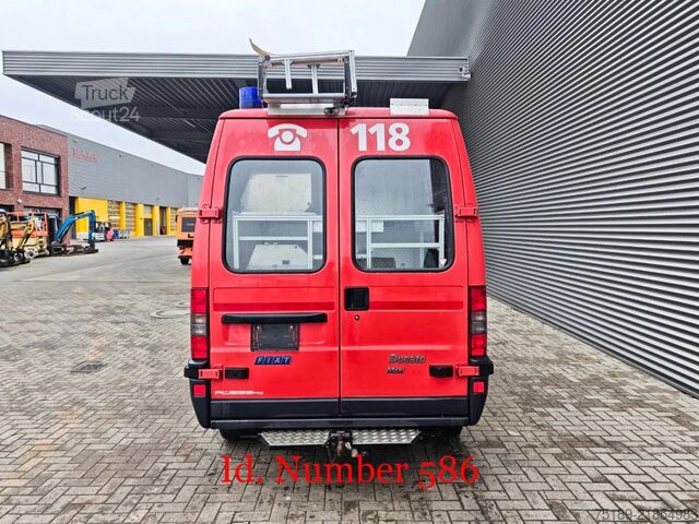 Furgon blaszak Fiat Ducato Maxi 2.8 4x4 14.000 KM Feuerwehr L...