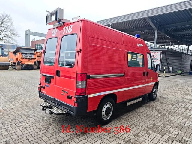 Furgon blaszak Fiat Ducato Maxi 2.8  4x4 14.000 KM Feuerwehr L...