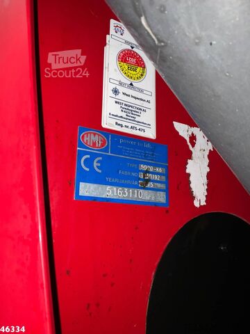  Scania R 580 8x2 V8 Retarder Euro 6 HMF 50 Tonmeter la...