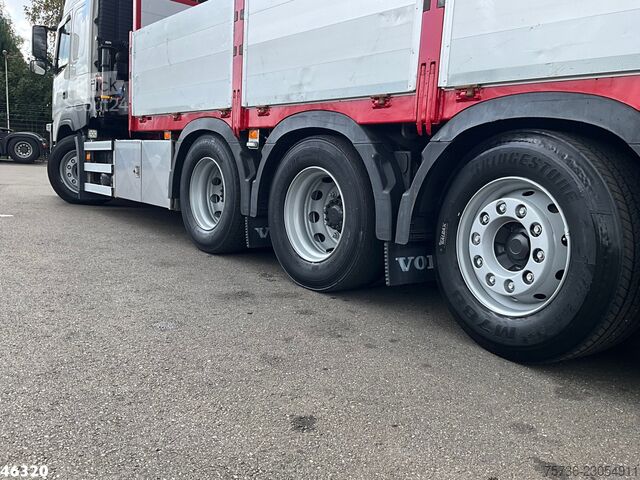  Volvo FM 500 Euro 6 HMF 50 Tonmeter laadkraan + Fly-J...