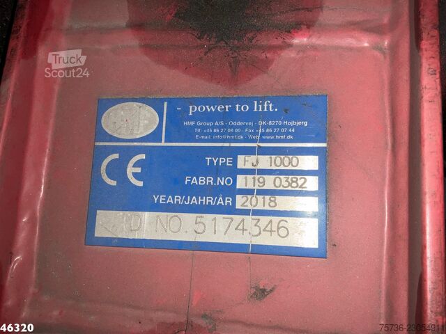  Volvo FM 500 Euro 6 HMF 50 Tonmeter laadkraan + Fly-J...