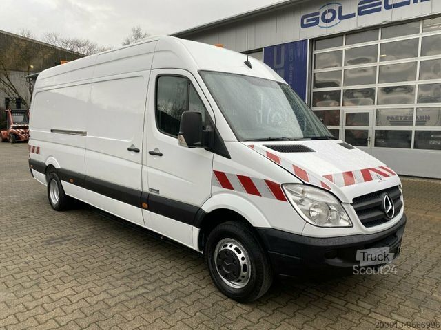 Vacuum tank truck MERCEDES-BENZ Sprinter 516 CDI TV Inspektionsanlag RCA proline