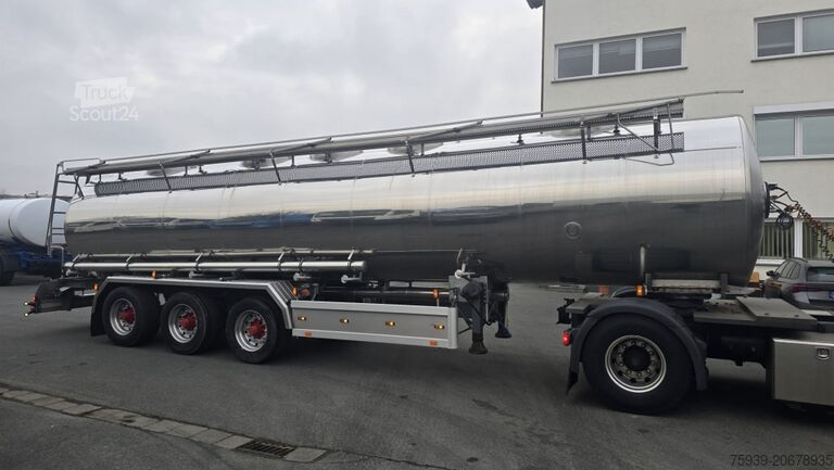 Cisterninė puspriekabė Magyar Edelstahltankauflieger 27500 - 5 Kammern