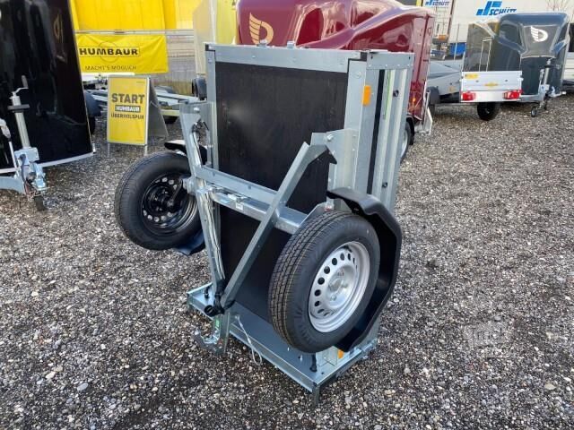 Automobilio priekaba Brenderup Kippi 150, 1150SUB 500 kg, DK 1440 x 930 x 350 mm