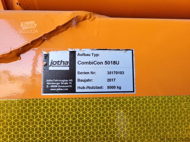 Outros Mercedes-Benz Unimog U 430 mit Jotha Absetzer CombiCon 5018 U