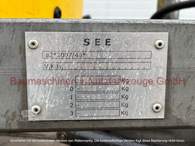 Maszyna leśna TS INDUSTRIE WS/18 D