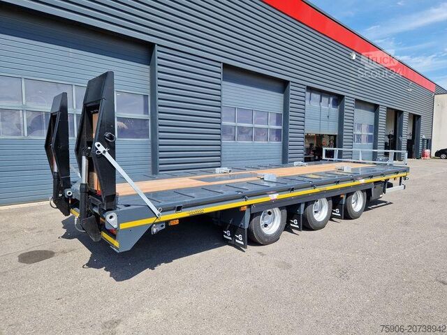 Przyczepa do przewozu samochodów Gourdon PEB 310