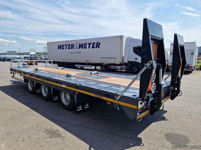 Przyczepa do przewozu samochodów Gourdon PEB 310