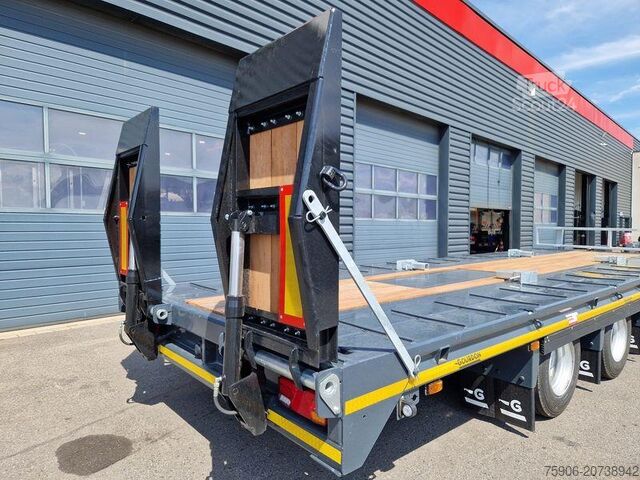 Przyczepa do przewozu samochodów Gourdon PEB 310