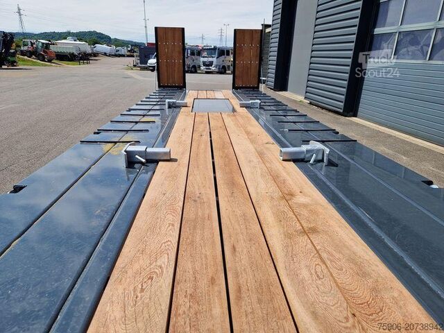 Przyczepa do przewozu samochodów Gourdon PEB 310