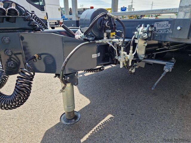 Przyczepa do przewozu samochodów Gourdon PEB 310