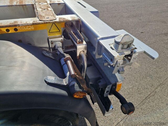 Langmaterial-Sattelauflieger Lecitrailer PORTE CONTENEURS MULTI POSITIONS