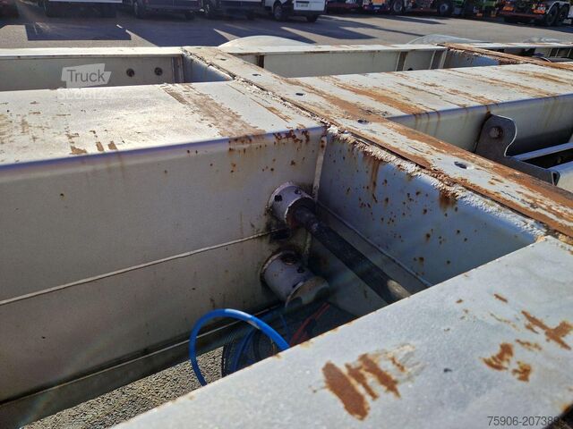 Langmaterial-Sattelauflieger Lecitrailer PORTE CONTENEURS MULTI POSITIONS