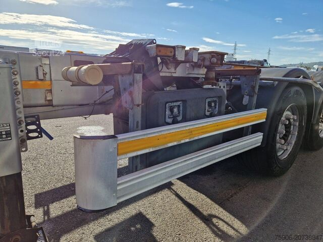 Langmaterial-Sattelauflieger Lecitrailer PORTE CONTENEURS MULTI POSITIONS