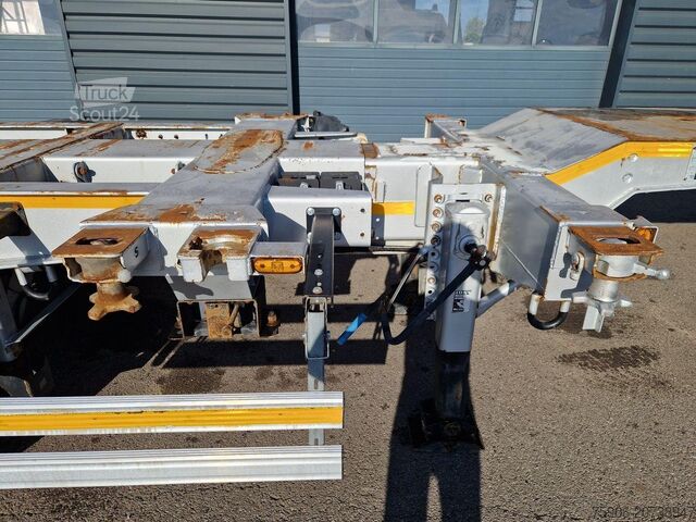 Langmaterial-Sattelauflieger Lecitrailer PORTE CONTENEURS MULTI POSITIONS