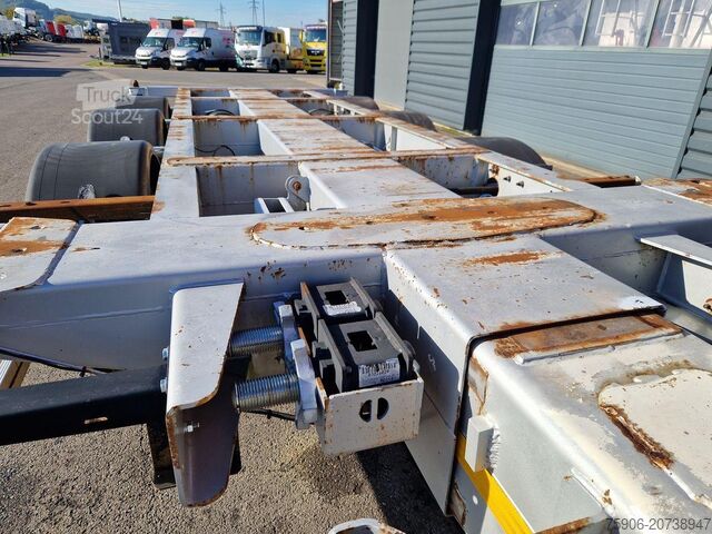 Langmaterial-Sattelauflieger Lecitrailer PORTE CONTENEURS MULTI POSITIONS