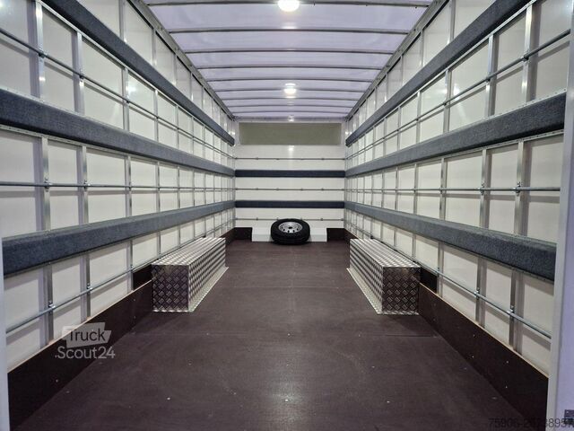 Høy og lang skapvogn Fiat Ducato