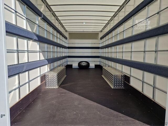 Høy og lang skapvogn Fiat Ducato