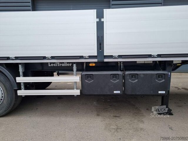Semirremolques plataforma Lecitrailer PLATEAU RIDELLES ALUMINIUM