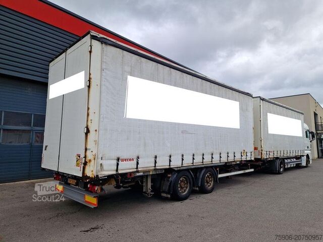 Wissellaadbak opleggers MAN TGX