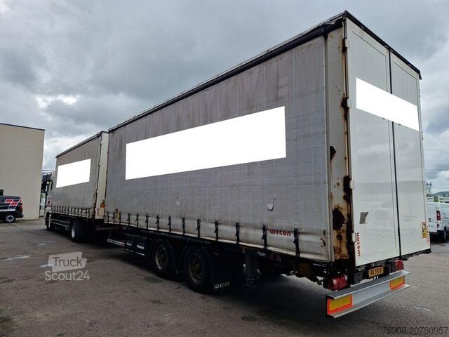 Wissellaadbak opleggers MAN TGX