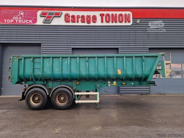 Kipp-Sattelauflieger Fruehauf BENNE ACIER 22m3