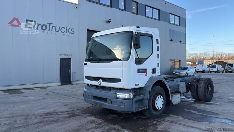 Chassis com cabina Renault Premium 320 (FULL STEEL / LAMES / BOITE MANUELL...