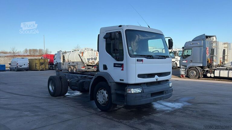 Chassis com cabina Renault Premium 320 (FULL STEEL / LAMES / BOITE MANUELL...