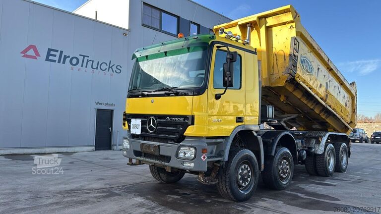 Tipper Mercedes-Benz Actros 4141 (8X8 / LAMES / GRAND PONT / V6 / BO...