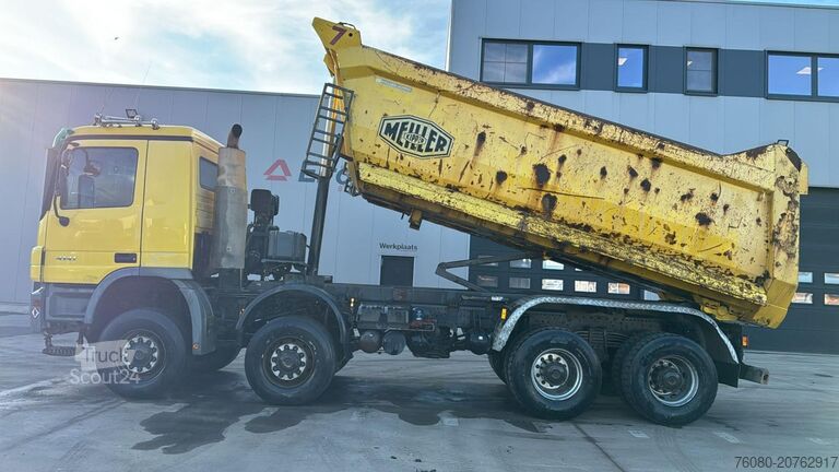 Tipper Mercedes-Benz Actros 4141 (8X8 / LAMES / GRAND PONT / V6 / BO...