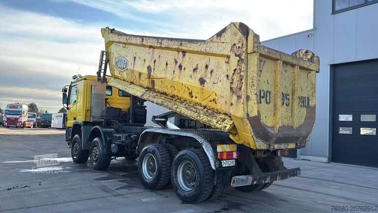 Tipper Mercedes-Benz Actros 4141 (8X8 / LAMES / GRAND PONT / V6 / BO...