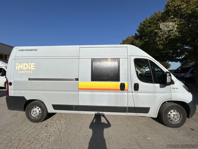 Wohnwagen/Wohnmobil Fiat Weinsberg Carabus 600 K | 4 Posti Letto | Completamente Attrezzato