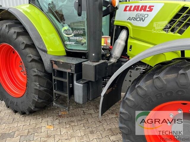 Tractor Claas ARION 650 CMATIC TIER 4I