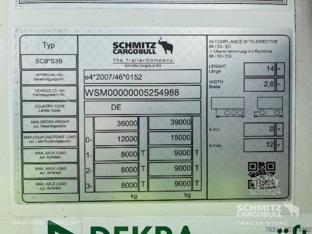 Рефрижераторний напівпричіп Schmitz Cargobull Tiefkühler Standard Doppelstock