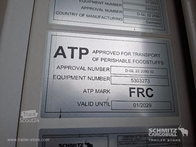 Рефрижераторний напівпричіп Schmitz Cargobull Tiefkühler Standard