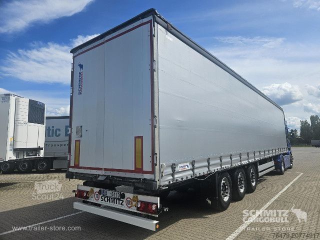 Atvira puspriekabė su tentu Schmitz Cargobull Curtainsider Standard