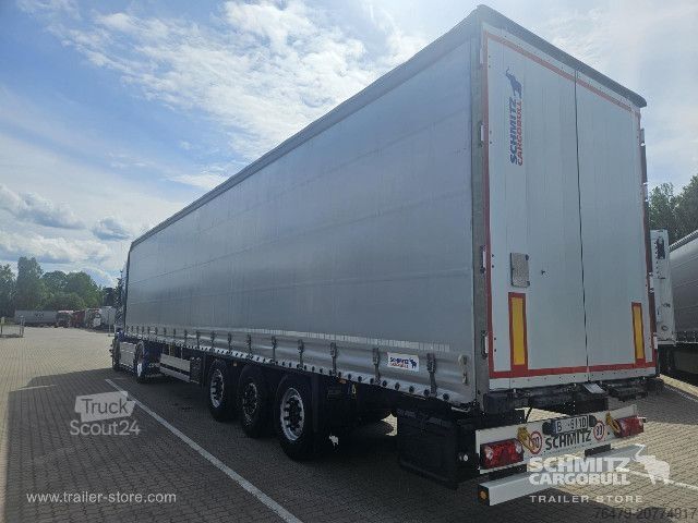 Atvira puspriekabė su tentu Schmitz Cargobull Curtainsider Standard