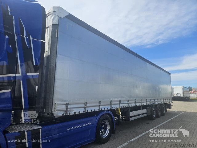 Atvira puspriekabė su tentu Schmitz Cargobull Curtainsider Standard
