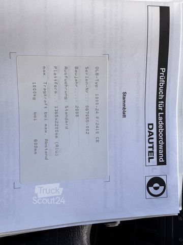 Vrachtwagen met bakwagen MAN TGL   7.150  Koffer LBW Manuelle Schaltung