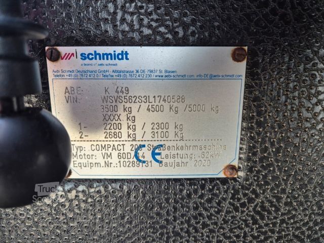 Spazzatrice stradale SCHMIDT Swingo Compact 200+ Winterdienst Klima