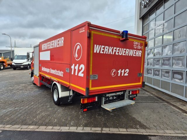 Camion per usi speciali MAN LE 9.150 Feuerwehr Schmitz GW-6 Gerätewagen