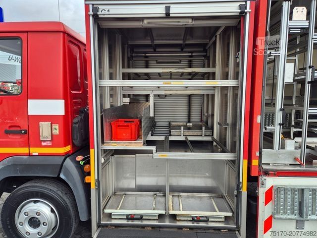 Camion per usi speciali MAN LE 9.150 Feuerwehr Schmitz GW-6 Gerätewagen