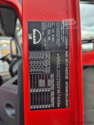 Camion per usi speciali MAN LE 9.150 Feuerwehr Schmitz GW-6 Gerätewagen