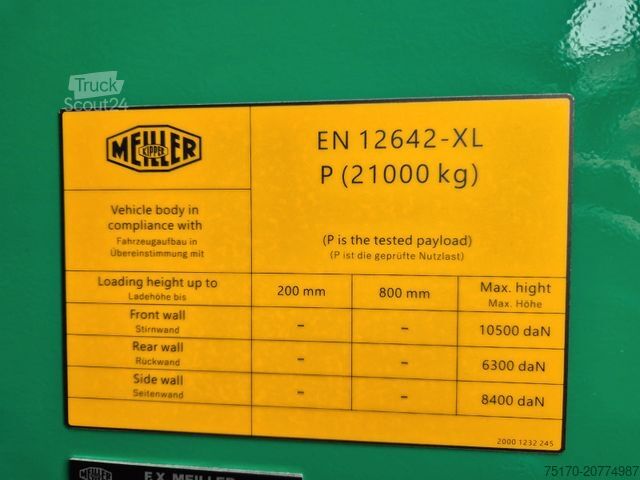 Tipper truck IVECO AS360X50Z/P HR ON+ 8x4 Meiller AHK Intarder Cam