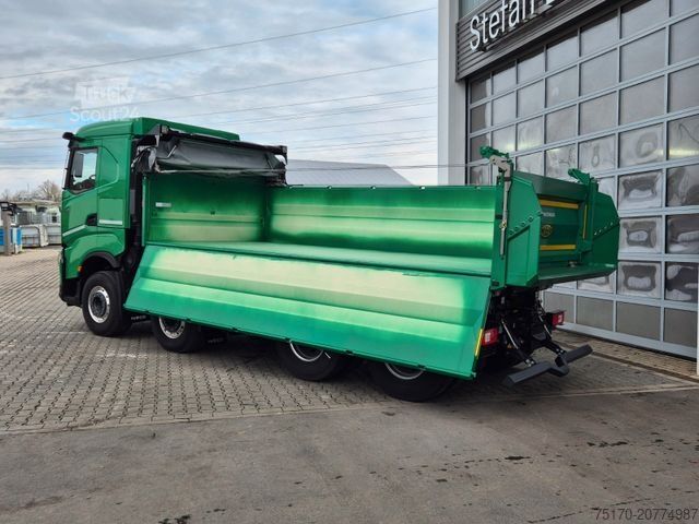 Tipper truck IVECO AS360X50Z/P HR ON+ 8x4 Meiller AHK Intarder Cam