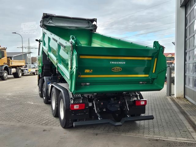 Tipper truck IVECO AS360X50Z/P HR ON+ 8x4 Meiller AHK Intarder Cam